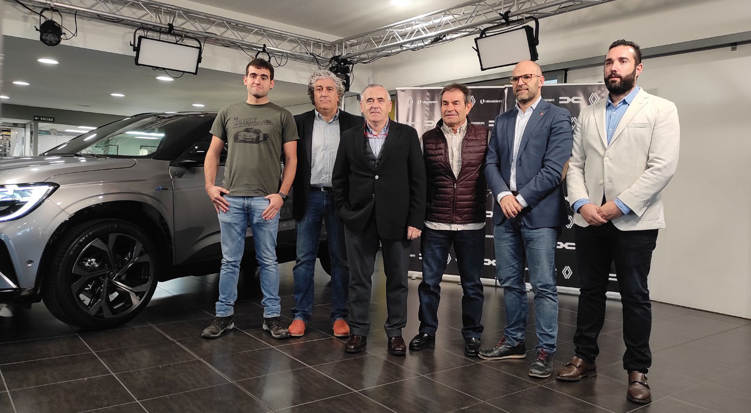 Acto de presentación del VI Rally de Malerreka-I Solo Renault Group